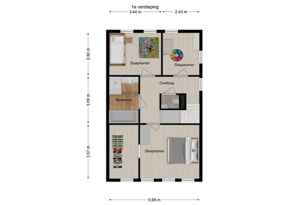 mediumsize floorplan